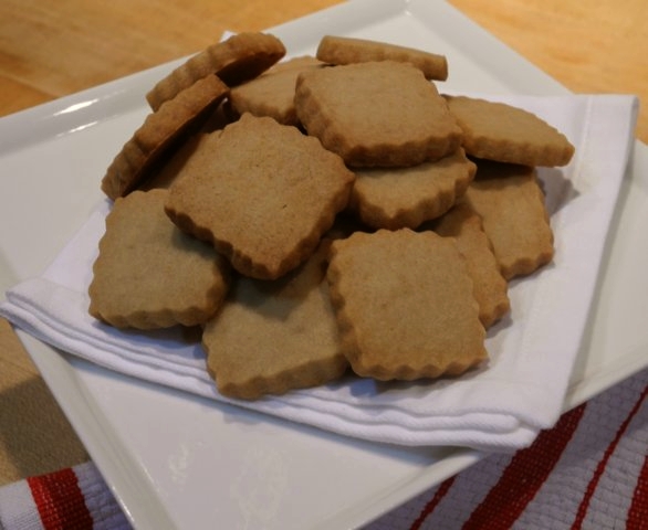 Brown Sugar Shortbread Cookies