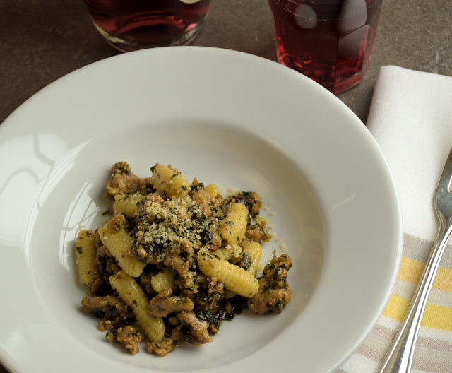 Homemade Ricotta Cavatelli with Sausage and Swiss Chard, and a Giveaway! »  Adri Barr Crocetti